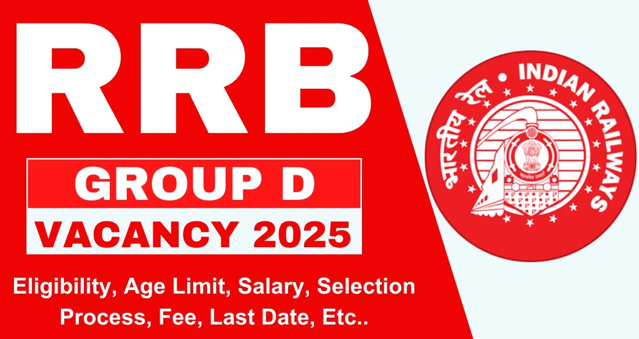 Railway RRB Group D Recruitment 2025